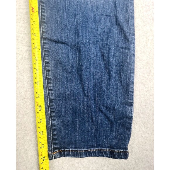 Torrid Jeans Womens 24R Blue High Rise Skinny Dark Wash Denim Comfort Western - Picture 8 of 14